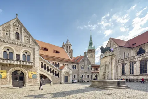 Burgplatz in Braunschweig